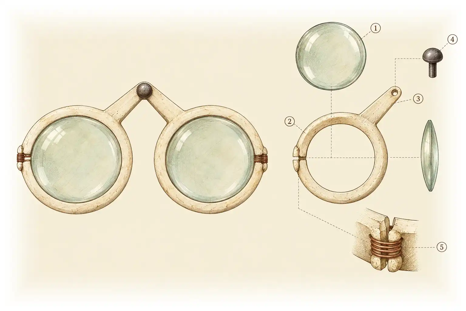 Óculos · Lentes que prolongam uma vida de trabalho
