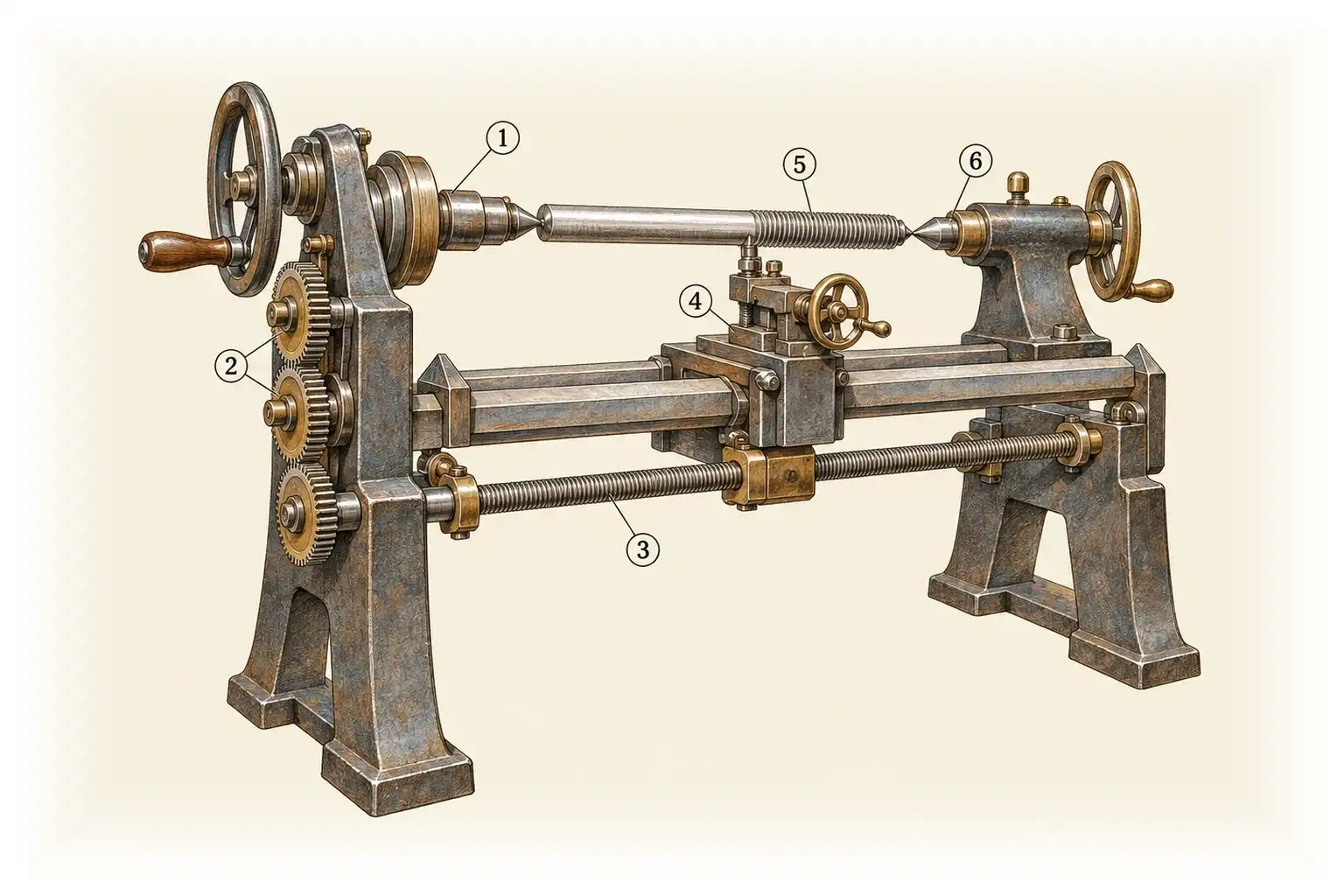 Drehbank und Gewinde · Die Maschine, die Maschinen baut
